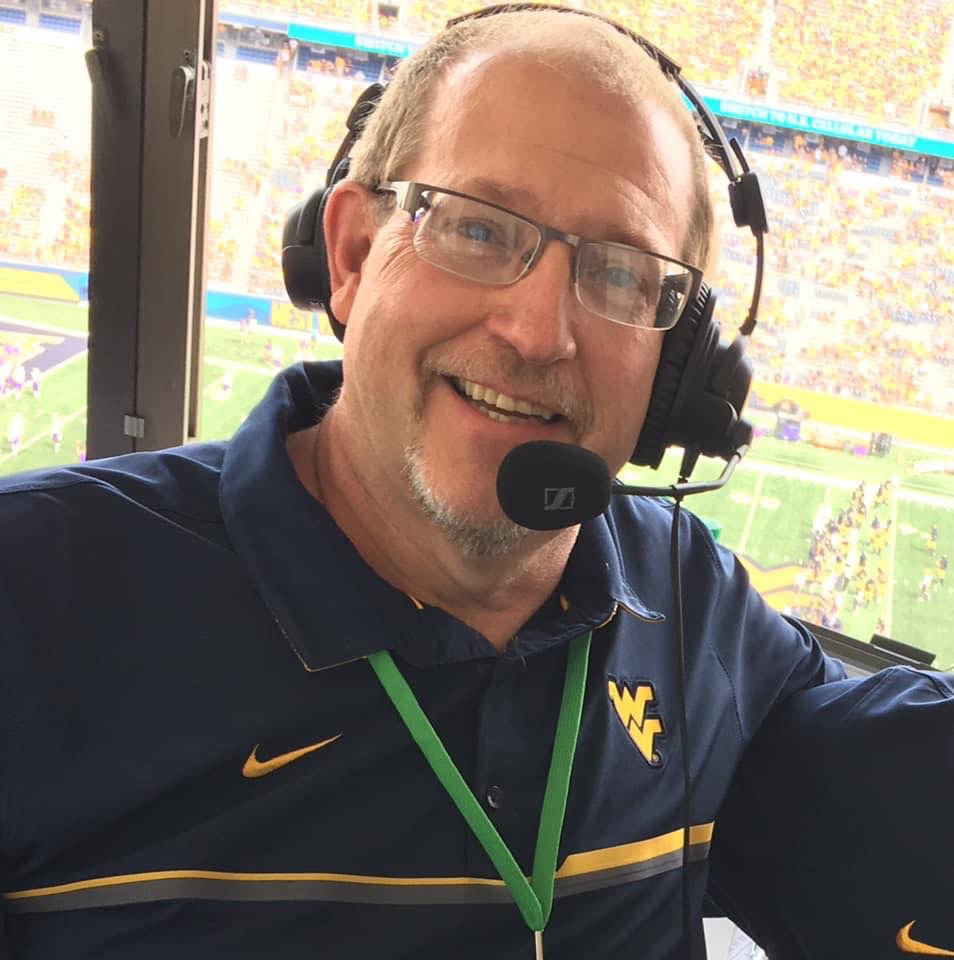WVU public address announcer Bill Nevin.